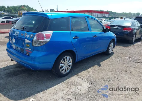 2007 Toyota Matrix Xr из США, поврежденный, VIN 2T1KR32E27C675938